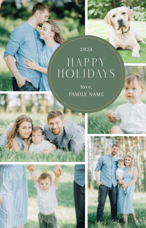 some of our favorite family Christmas cards vertical images